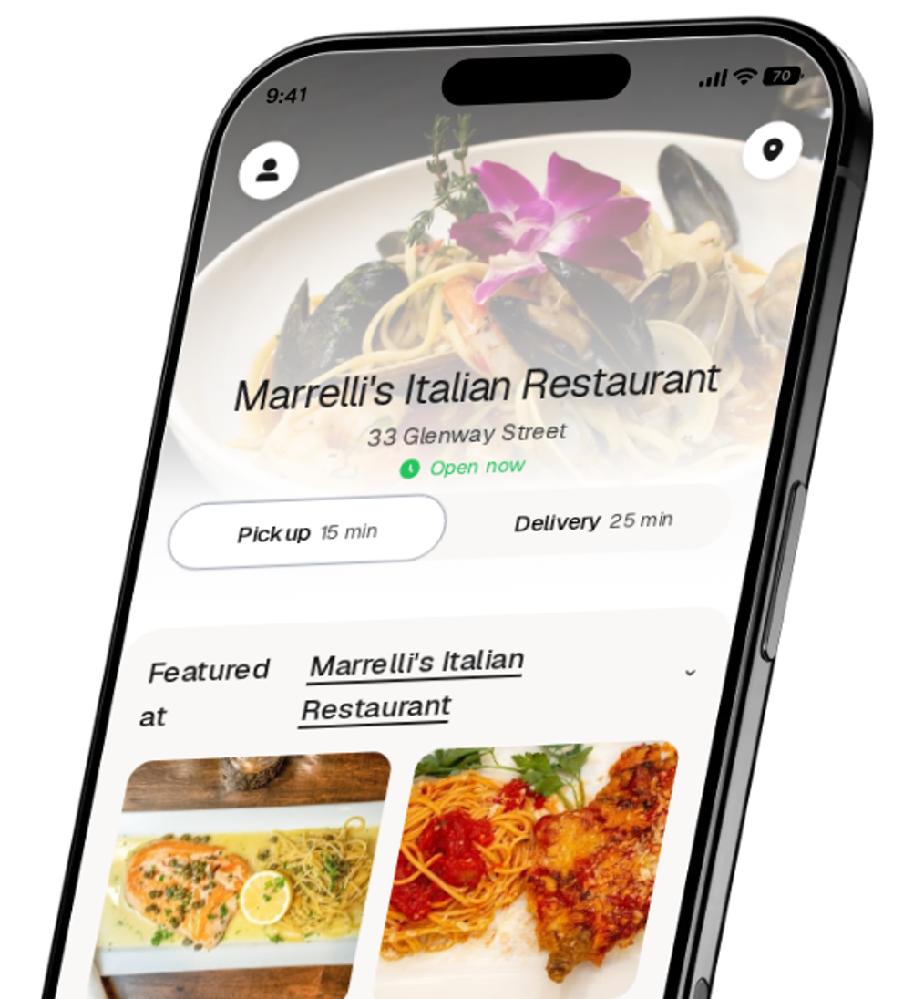 Marrelli's Italian Restaurant app preview